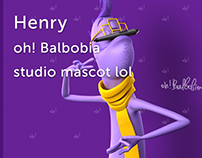 Henry character - our studio mascot