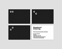 Construct Catering identity