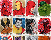 Marvel Allure 2021 Sketch Cards - Upper Deck