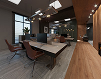 An Office interior design