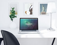 Premium MacBook Workspace