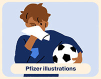 Pfizer illustrations