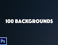 100 Backgrounds / Freebie