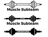 Muscle Subteam Logo Design