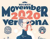 Movember Verona - poster design