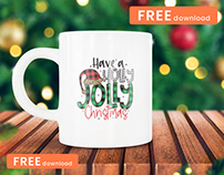 FREE Christmas Coffee Cup Mockup PSD