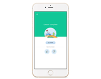 Quick learner - Mobile app UI