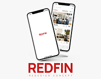 Redfin app - redsign concept