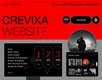 [WEBSITE] CREVIXA™ — Design & Development