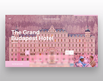 Wes Anderson Website | Daily Creative Challenge #2