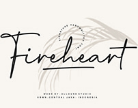 Fireheart Handwritten Font