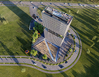 Roheline Park, office building commercial CGIs