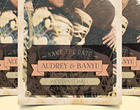 Vintage Save The Date