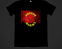 Horror Night t shirt design