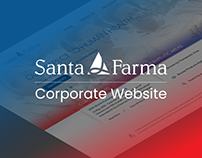 Santa Farma Website (2016)