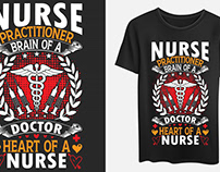 Nurse practitioner brain of a doctor heart of a nurse