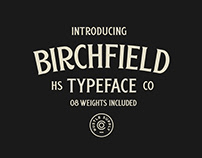 Birchfield - A Vintage Spur Serif Typeface