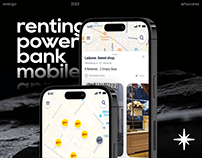 Renting Power Bank Mobile App | UI/UX Design