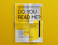 Festival Do You Read Me? - Visual identity design