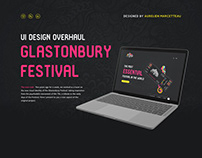 UI Design Overhaul - Glastonbury Festival