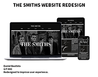 The Smiths Website Redesign