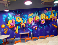 Joy Party Mural - Ankara