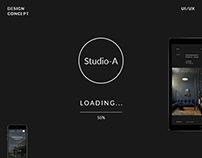 Studio Dark Website Concept