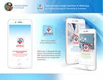 Medical Store App - UX/UI design
