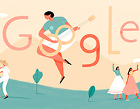 Concha Michel's Google Doodle