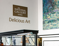 The National Gallery London - Delicious Art Cafe