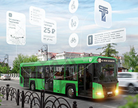 Tyumen public transportation corporate identity