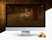 Web page for Kartuli Winery, Kakheti, Georgia.