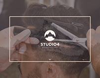 Studio 4 Hairdresser - Branding & Website