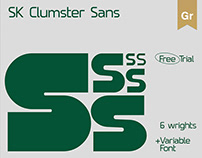 SK Clumster Sans — Free Font