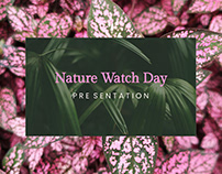 Nature Watch Day - free Google Slides Theme
