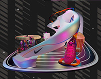 Nike Running Exhibition Design