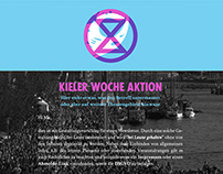 Newsletter Re-Design | Extintion Rebellion Kiel | KiWo