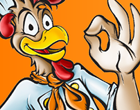 Cheep Chicken Mascot for Albertsons