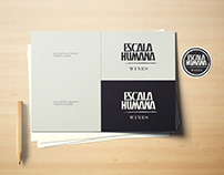 ESCALA HUMANA WINES. Branding, Stationery, Packaging.