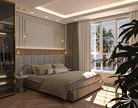 bedroom classic & modern style