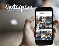 Instagram App Redesign Concept