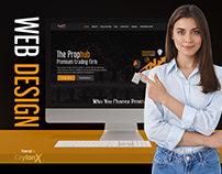 Probhub Web UI Design by CeylonX