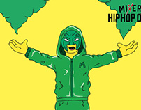 Hip-Hop Open Rap Acts Illustration