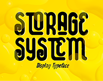 FREE FONT - STORAGE SYSTEM - Rounded Font