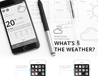 What Is The Weather Apps Wireframe Design