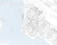 Helsinki harbour competition. 2012. Honorable mention.