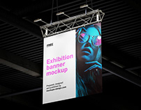 Exhibition Banner Mockup