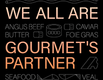 We Are All Gourmet's Partner