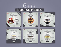 Cake Social Media Post Design