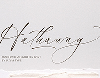 Hathaway Modern Handwritten Font
